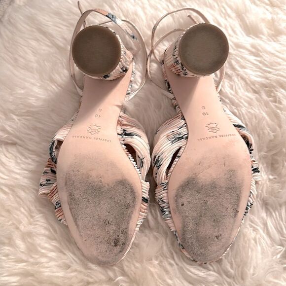 LOEFFLER RANDALL Camellia Nova Floral Bow Heels. Like New. Size 10. - Picture 9 of 9
